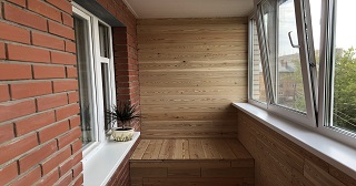 Отделка, остекление, утепление балконов в Озерске от 209 руб. м/2.
